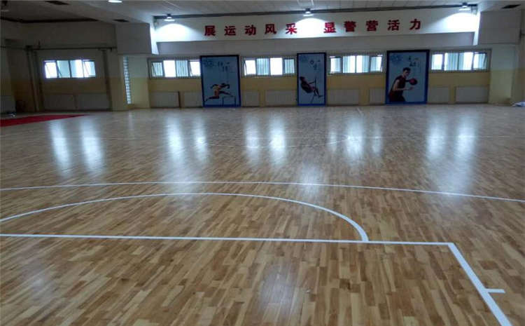 柞木風雨操場運動地板板式龍骨結(jié)構(gòu)