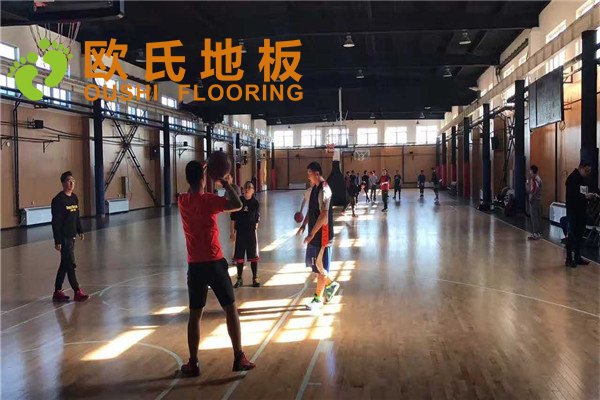 天津YiYi0813籃球中心木地板項目